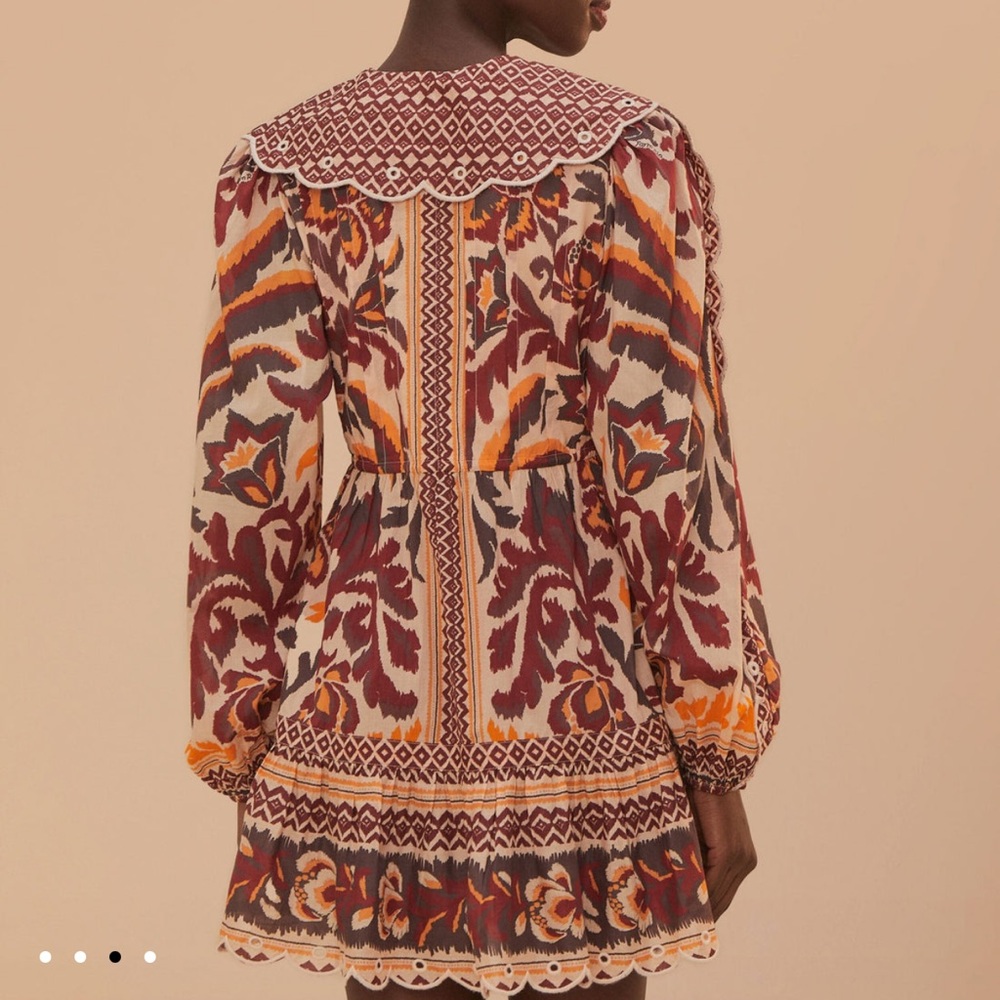 FARM Rio Multicolor Patterned Mini Dress